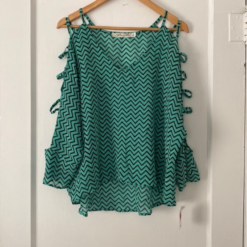 Chevron blouse